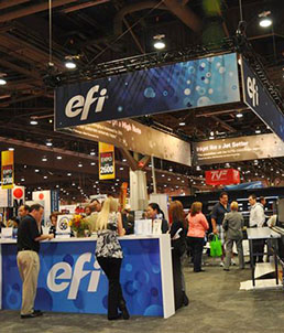 EFI精彩演绎行业领先喷墨及工作流程创新技术