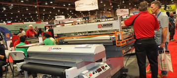 丝网印刷工序设备制造商LAWSON携多款产品高调亮相