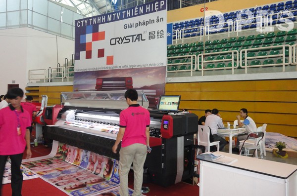 迪培思直播越南国际广告技术设备展览会现场展况