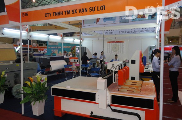 迪培思直播越南国际广告技术设备展览会现场展况