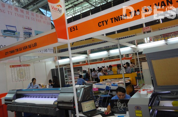 D·PES onsite report for VIETNAM INTERNATIONAL ADVERTISING EQUIPMENT AND TECHNOLOGY EXHIBITION