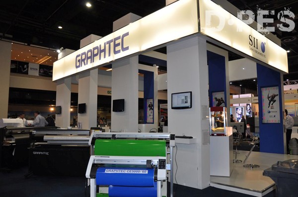 SYTECH SUPPLIES Showcased Products of Seiko, Graphtec and Ezee Applicator in 2012 Sign 