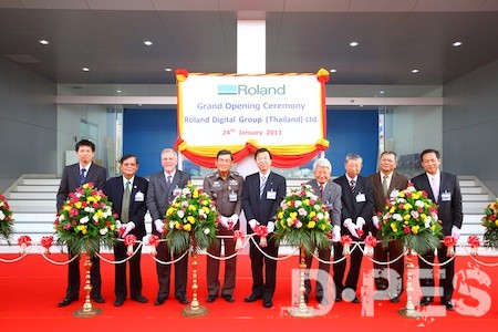 罗兰公司首次在日本以外地区开设工厂