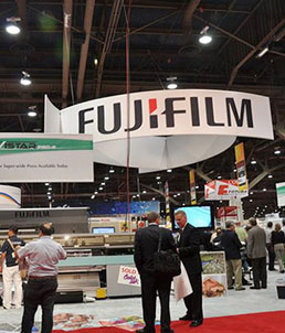 FUJIFILM携精品参展SGIA 2012