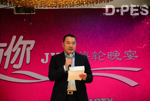 JHF总裁施乾平先生在游轮晚宴致欢迎词 JHF总裁施乾平先生在游轮晚宴致欢迎词