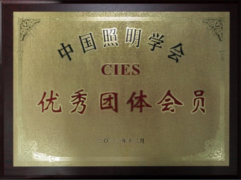 齐普光电获“优秀团体会员”荣誉称号 齐普光电获“优秀团体会员”荣誉称号