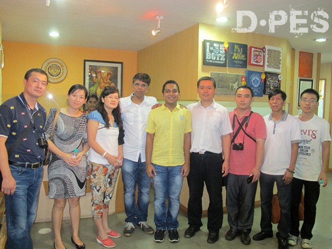 丝印协会组团赴孟买2012印度亚太网印展参展考察圆满成功 丝印协会组团赴孟买2012印度亚太网印展参展考察圆满成功