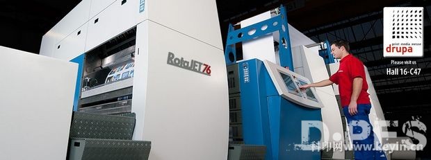 高宝RotaJET 76卷筒纸喷墨数码印刷设备 高宝RotaJET 76卷筒纸喷墨数码印刷设备